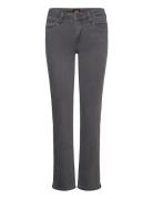 Marion Straight Bottoms Jeans Straight-regular Grey Lee Jeans
