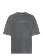 Roshon Ss T-Shirt Tops T-Kortærmet Skjorte Grey Daily Paper