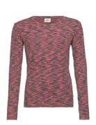 8X3 Mouline Talino Top Tops T-shirts Long-sleeved T-Skjorte Multi/patterned Mads Nørgaard