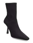 Pointed Heel Ankle Boot Shoes Boots Ankle Boots Ankle Boots With Heel Black Mango