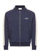 Sterling Track Jacket Tops Sweatshirts & Hoodies Sweatshirts Navy Les Deux