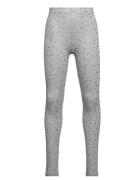 Nkfvivian Glitter Legging N1 Bottoms Leggings Grey Name It