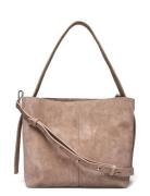 Suede Fraya Small Bag Bags Small Shoulder Bags-crossbody Bags Beige Becksöndergaard