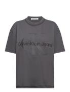 Hero Monologo Boyfriend Tee Tops T-shirts & Tops Short-sleeved Black Calvin Klein Jeans