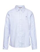 Flex Ithaca Shirt Ls Tops Shirts Long-sleeved Shirts Blue Tommy Hilfiger