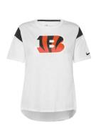 Nike Nfl Cincinnati Bengals Top Sport T-shirts & Tops Short-sleeved White NIKE Fan Gear