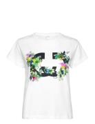 T-Shirt 1/2 Sleeve Tops T-shirts & Tops Short-sleeved White Gerry Weber