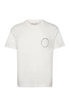 T-Shirts Short Sleeve Tops T-Kortærmet Skjorte Cream Marc O'Polo