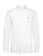 Woven Shirts Tops Shirts Casual White Lacoste
