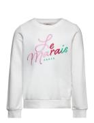 Koghero L/S O-Neck Ub Swt Tops Sweatshirts & Hoodies Sweatshirts White Kids Only