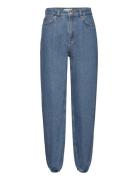 Slfemma Hw Aqua Blue Denim Jogger Jeans Bottoms Jeans Straight-regular Blue Selected Femme