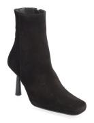 Frappe Ankle Boots Shoes Boots Ankle Boots Ankle Boots With Heel Black ALOHAS