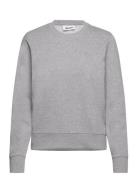 Sweat O-Neck Tops Sweatshirts & Hoodies Sweatshirts Grey Boozt Merchandise