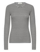 T-Shirt Long Sleeve Tops T-shirts & Tops Long-sleeved Black Sofie Schnoor