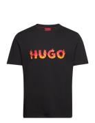 Danda Designers T-Kortærmet Skjorte Black HUGO