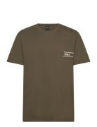 Tshirtrn 24 Tops T-Kortærmet Skjorte Khaki Green BOSS