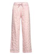 Tnjin Wide Pants Bottoms Trousers Pink The New