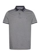 Monotype Oxford Collar Reg Polo Tops Polos Short-sleeved Grey Tommy Hilfiger