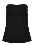 Luba Tube Top Tops T-shirts & Tops Sleeveless Black Residus