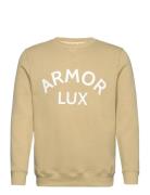 Logo Sweater Tops Sweatshirts & Hoodies Sweatshirts Green Armor Lux