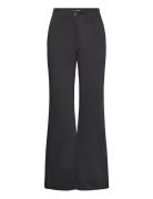 Carlo Highwaist Straight Pants Bottoms Trousers Suitpants Black Tamaris Apparel