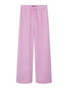 Nlffouise Poplin Straight Pant Bottoms Trousers Pink LMTD