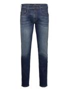 Anbass Trousers Slim Hyperflex Dust Bottoms Jeans Slim Blue Replay