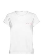 Poitou Oh La La/Gots Tops T-shirts & Tops Short-sleeved White Maison Labiche Paris