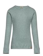 Plain Tee Ls Tops T-shirts Long-sleeved T-Skjorte Blue MarMar Copenhagen