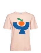Tomato Plate T-Shirt Tops T-shirts & Tops Short-sleeved Pink Bobo Choses