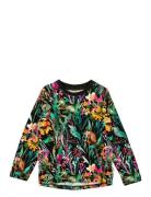 Amazon Shirt Tops T-shirts Long-sleeved T-Skjorte Multi/patterned Ma-ia Family