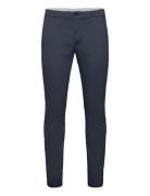 Bleecker Chino Printed Structure Bottoms Trousers Chinos Navy Tommy Hilfiger