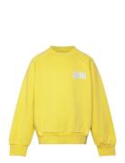 Organic Sweat Allisa Sweatshirt Tops Sweatshirts & Hoodies Sweatshirts Yellow Mads Nørgaard