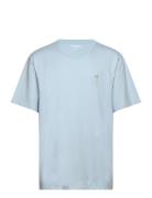 Sign Off Tee Tops T-Kortærmet Skjorte Blue Wrangler