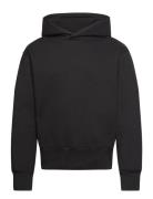Standard Hood Sweat Tops Sweatshirts & Hoodies Hoodies Black Mads Nørgaard