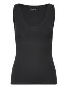 Ankum Simple Tank Tops T-shirts & Tops Sleeveless Black Tamaris Apparel