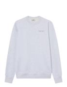 Residence Hotel Graphic Crew Neck Tops Sweatshirts & Hoodies Sweatshirts Grey Pompeii