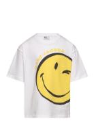 Short Sleeves Tee-Shirt Tops T-Kortærmet Skjorte White Little Marc Jacobs