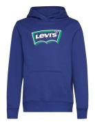 Levi's® Batwing Fill Pullover Hoodie Tops Sweatshirts & Hoodies Hoodies Blue Levi's