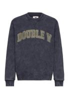 Rod Junior Ivy Sweatshirt Gots Tops Sweatshirts & Hoodies Sweatshirts Grey Double A By Wood Wood