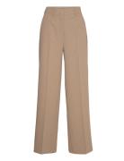 Cmdan-Wide-Pant Bottoms Trousers Wide Leg Beige Copenhagen Muse