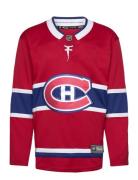 Montreal Canadiens Home Breakaway Jersey Tops T-Langærmet Skjorte Red Fanatics