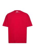 T-Boggy-Megoval-D T-Shirt Tops T-Kortærmet Skjorte Red Diesel