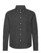 Piece Brushed Shirt Tops Shirts Casual Black Les Deux