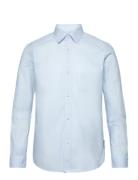 Poplin Shirt Tops Shirts Casual Blue Tom Tailor