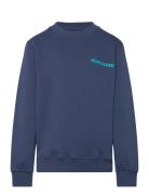 Organic Sweat Solo Sweatshirt Tops Sweatshirts & Hoodies Sweatshirts Blue Mads Nørgaard