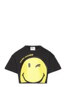 Short Sleeves Tee-Shirt Tops T-Kortærmet Skjorte Black Little Marc Jacobs
