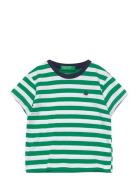 T-Shirt Tops T-Kortærmet Skjorte Green United Colors Of Benetton