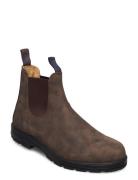 Bl 584 Warm & Dry Chelsea Boot Støvlet Chelsea Boot Brown Blundst