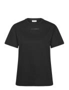 Micro Logo T Shirt Tops T-shirts & Tops Short-sleeved Black Calvin Klein